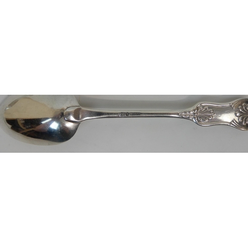 159 - A SET OF SIX SILVER TABLESPOONS