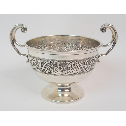 177 - A SILVER BOWL