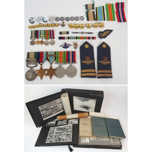 262 - A WWII INDIA SERVICE MEDAL GROUP OF FIVE