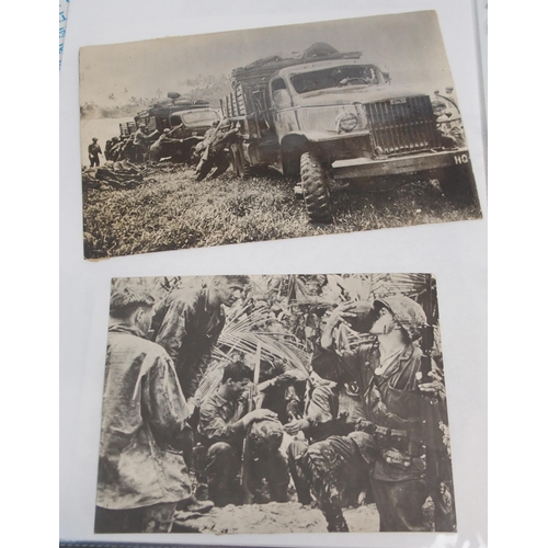 263 - THREE ALBUMS OF MILITARY RELATED PHOTOGRAPHS