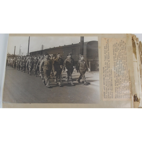 263 - THREE ALBUMS OF MILITARY RELATED PHOTOGRAPHS