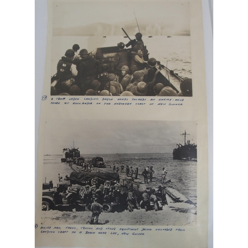 263 - THREE ALBUMS OF MILITARY RELATED PHOTOGRAPHS