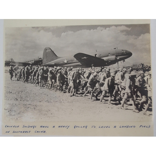 263 - THREE ALBUMS OF MILITARY RELATED PHOTOGRAPHS