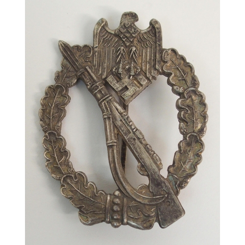 278 - TWO GERMAN WWII INFANTRY ASSAULT BADGES