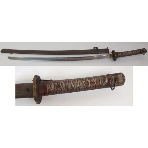 282 - A WWII JAPANESE NCO'S SWORD