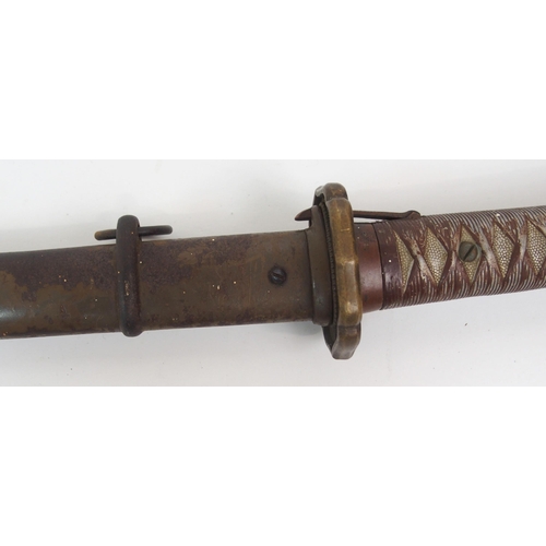 282 - A WWII JAPANESE NCO'S SWORD