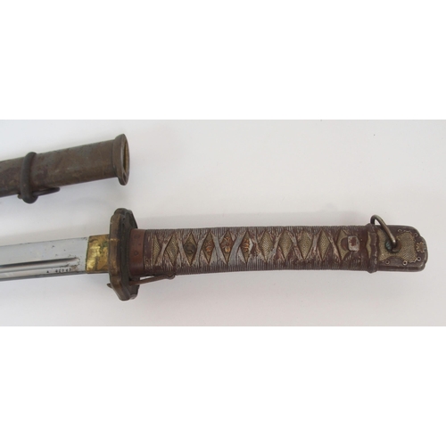 282 - A WWII JAPANESE NCO'S SWORD