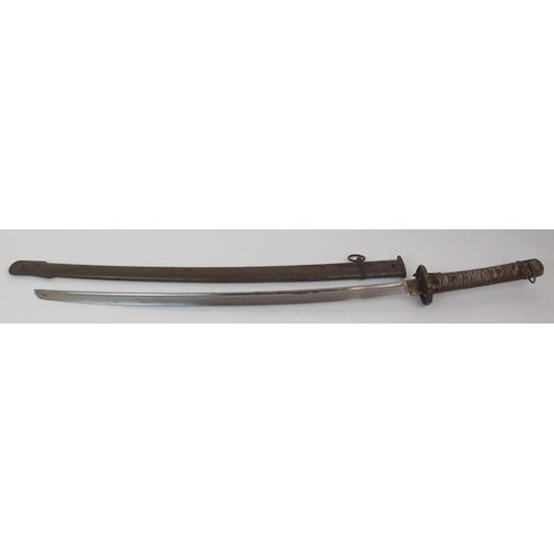 282 - A WWII JAPANESE NCO'S SWORD