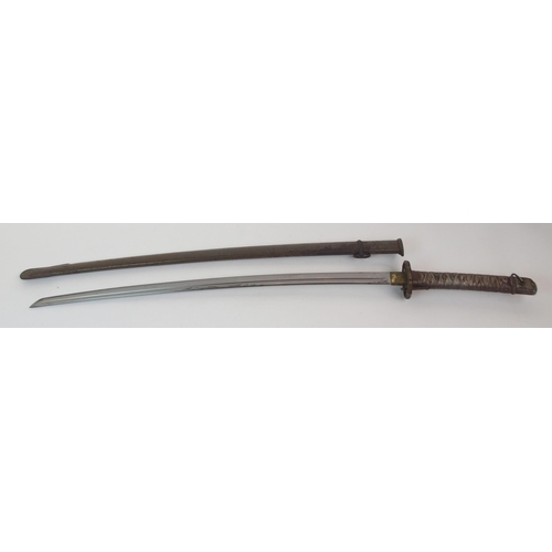 282 - A WWII JAPANESE NCO'S SWORD