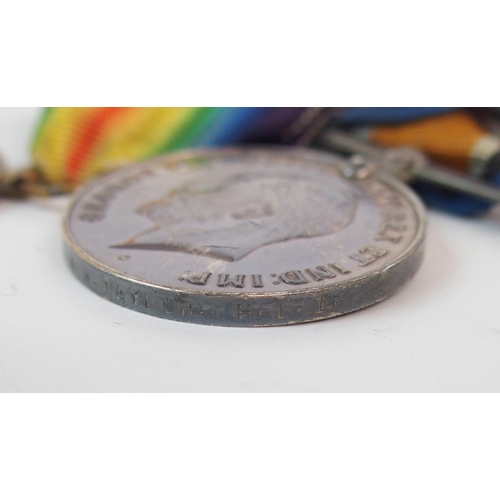 284 - A WWI MILITARY MEDAL AND BAR