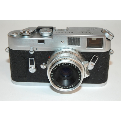 340 - A LEICA M4-1188 909 RANGEFINDER CAMERA