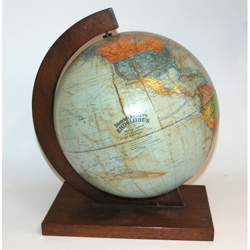 342 - A DIETRICH REIMERS ERDGLOBUS TERRESTRIAL GLOBE