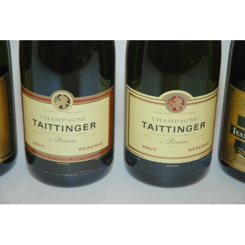 392 - TWO BOTTLES OF TAITTINGER CHAMPAGNE