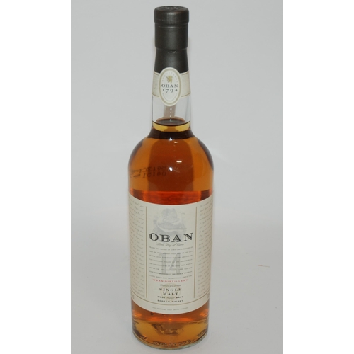 395 - OBAN 14 YEAR OLD SINGLE MALT WHISKY