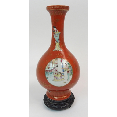 48 - A CHINESE REPUBLIC CYLINDRICAL VASE