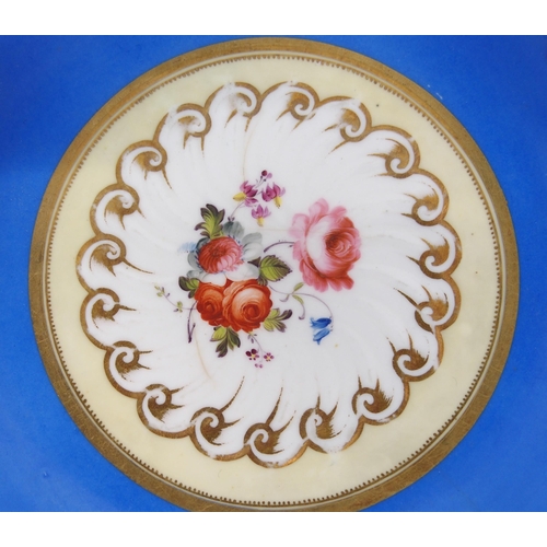 540 - A 19TH CENTURY ENGLISH SOFT PASTE PORCELAIN TEA AND COFFEE/CHOCOLATE SERVICE