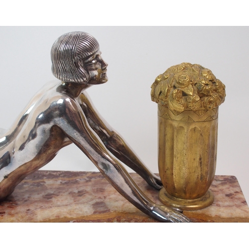 543 - A FRENCH ART DECO FIGURE