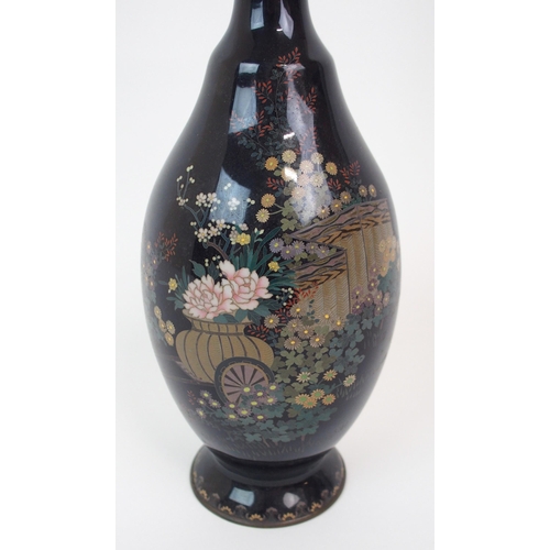 70 - A JAPANESE CLOISONNE VASE