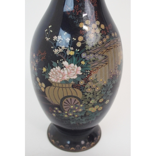 70 - A JAPANESE CLOISONNE VASE