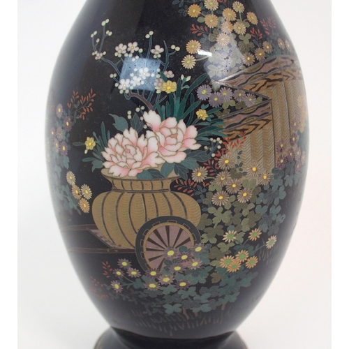 70 - A JAPANESE CLOISONNE VASE