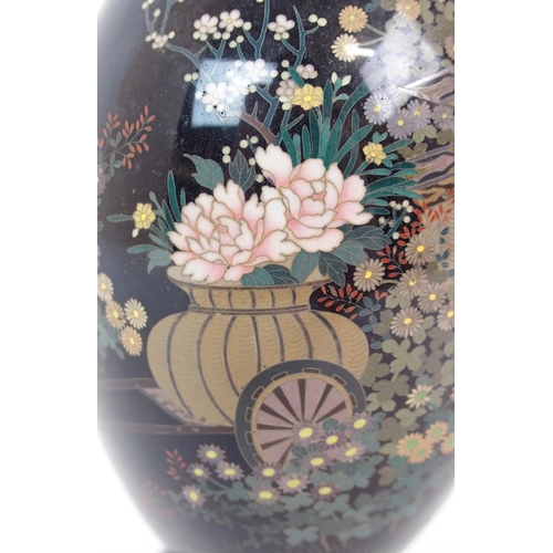 70 - A JAPANESE CLOISONNE VASE