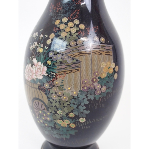 70 - A JAPANESE CLOISONNE VASE