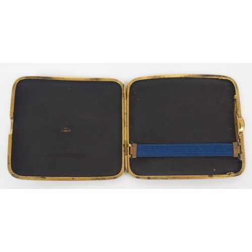 73 - A KOMAI CURVED CIGARETTE CASE