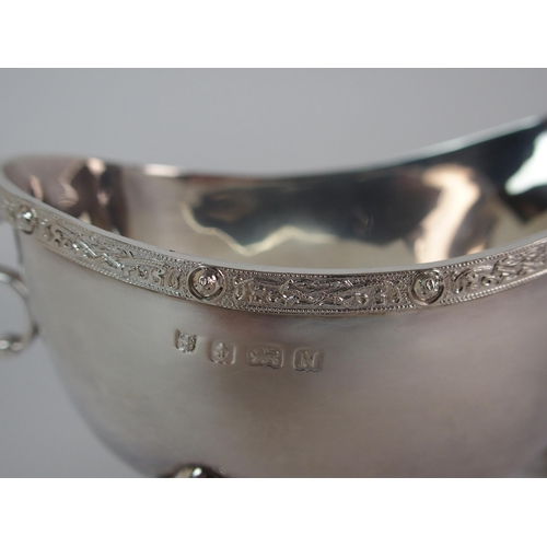 167 - A MODERN SILVER ICE PAIL AND COVER