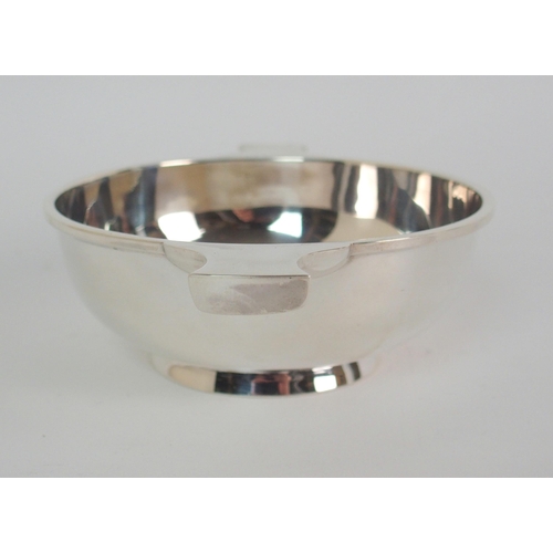 207 - A SILVER CADDY SPOON