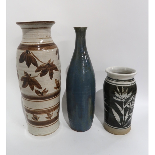 98 - A COLLECTION OF STUDIO POTTERY