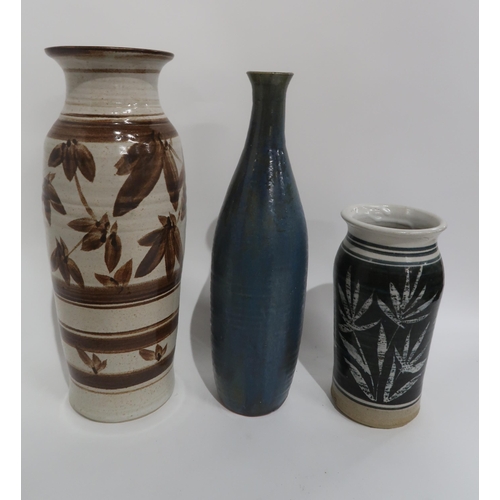 98 - A COLLECTION OF STUDIO POTTERY