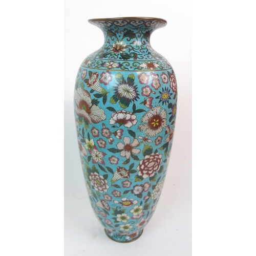 105 - A CHINESE CLOISONNE VASE