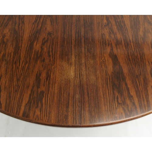 1120 - AN OMANN JUN A/S MODEL NO. 55 ROSEWOOD EXTENDING DINING TABLE