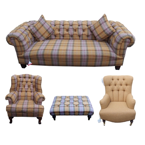 1145 - A TETRAD FAIRFAX CHESTERFIELD SOFA