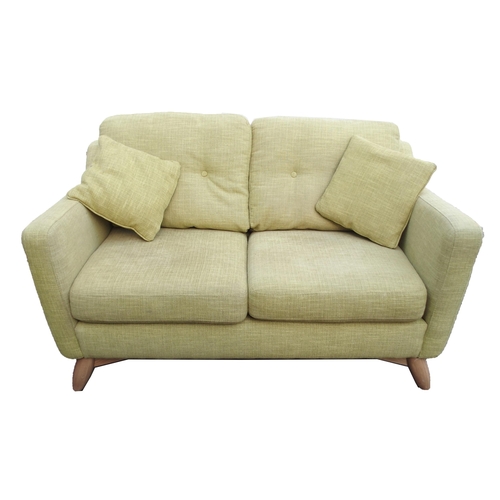 1146 - AN ERCOL COSENZA TWO SEATER SOFA