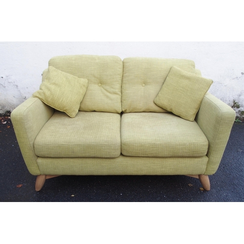 1146 - AN ERCOL COSENZA TWO SEATER SOFA