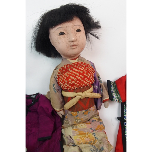 119 - A CHINESE COMPOSITION DOLL