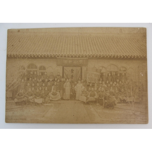 120 - A CHINESE PHOTOGRAPH OF REV DUGALD CHRISTIE