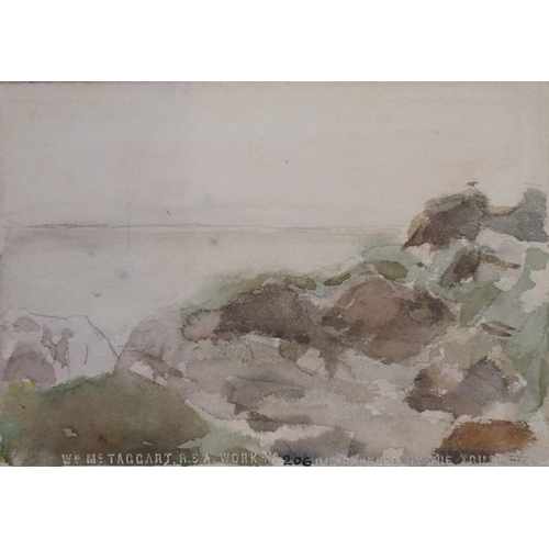 1244 - WILLIAM MCTAGGART RSA  RSW (SCOTTISH 1835-1910)