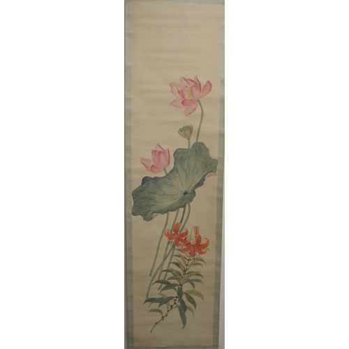 125 - CHINESE SCROLL PAINTINGS