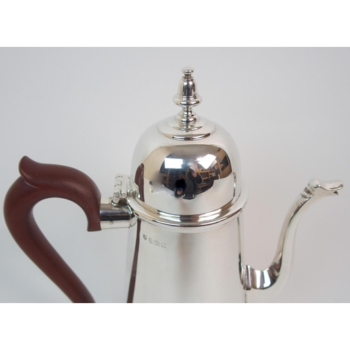 152 - A SILVER COFFEE POT