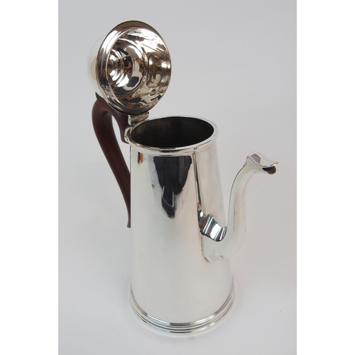 152 - A SILVER COFFEE POT