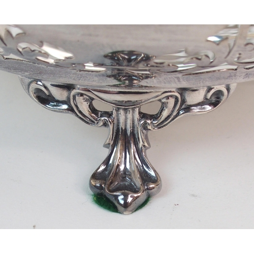 157 - A SILVER FRUIT BOWL