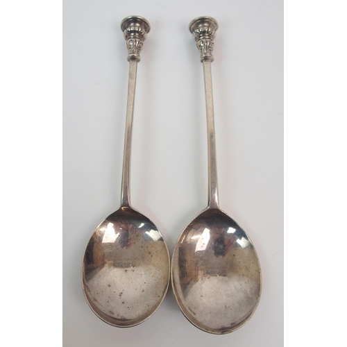 181 - A VICTORIAN SILVER BASTING SPOON