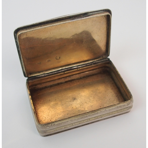 187 - A RUSSIAN SILVER NEILLO SNUFF BOX