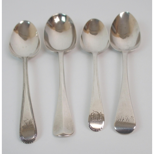 197 - A SILVER TABLESPOON BY JOSIAH WILLIAMS & CO