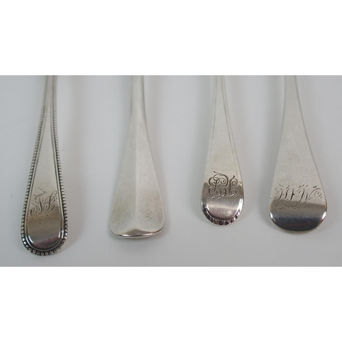 197 - A SILVER TABLESPOON BY JOSIAH WILLIAMS & CO