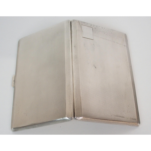 198 - A SILVER CIGARETTE CASE BY F.C. RICHARDS