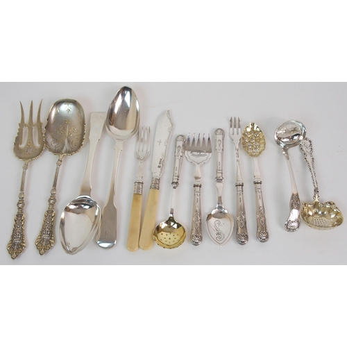 223 - A SILVER TABLESPOON