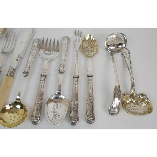 223 - A SILVER TABLESPOON